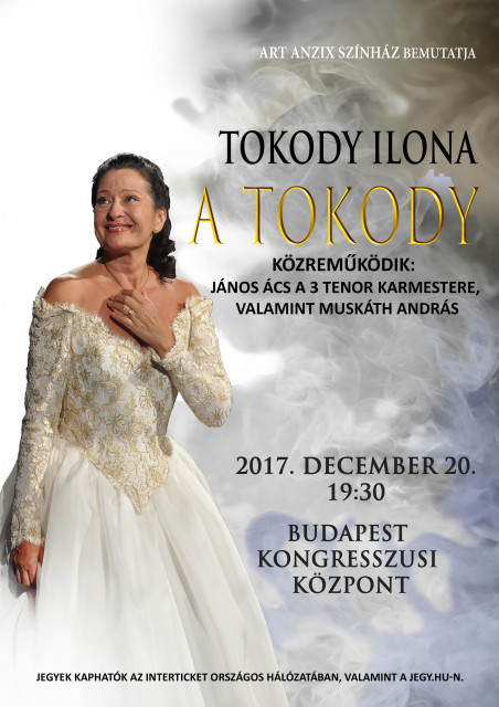 A TOKODY - Tokody Ilona koncert Budapesten! Jegyek itt!