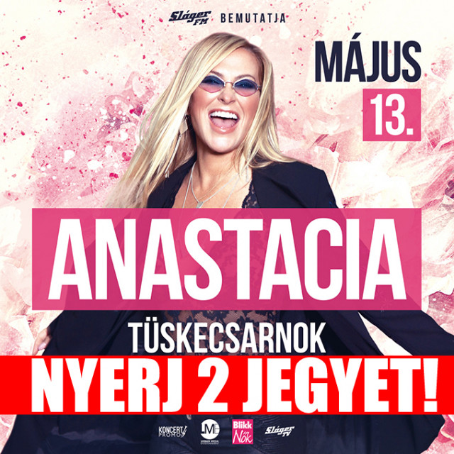 Anastacia koncert 2018-ban a Tüskecsarnokban! NYERJ 2 JEGYET!