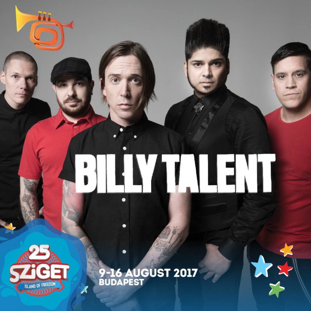 Billy Talent koncert 2017-ben Magyarországon - Jegyek a budapesti koncertr itt!