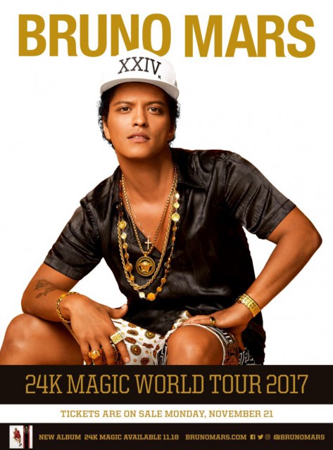 Bruno Mars koncert 2017-ben - Jegyek a bécsi koncertre itt!