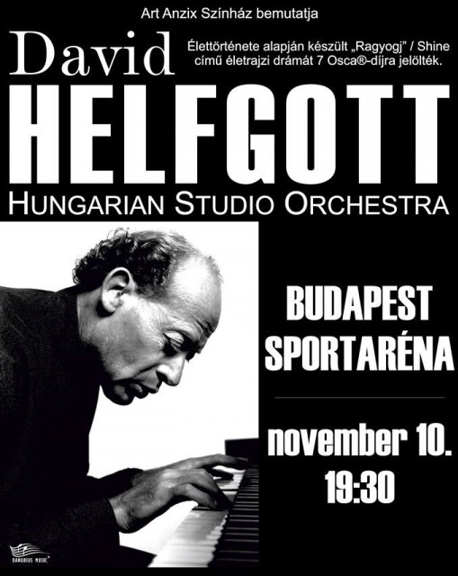 David Helfgott koncert Budapesten! Jegyek a 2015-ös Aréna koncertre itt!