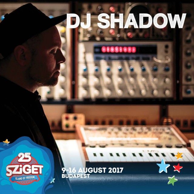 DJ Shadow koncert 2017-ben a Sziget Fesztiválon - Jegyek itt!