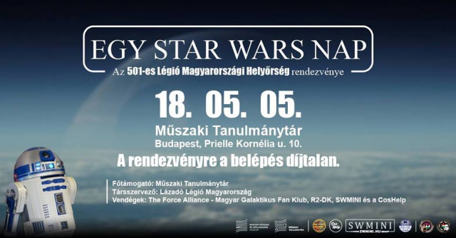 Egy Star Wars Nap Budapesten! INGYENES!
