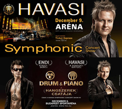 HAVASI Symphonic ARÉNA Concert Show 2012! Jegyek az Aréna koncertre itt!