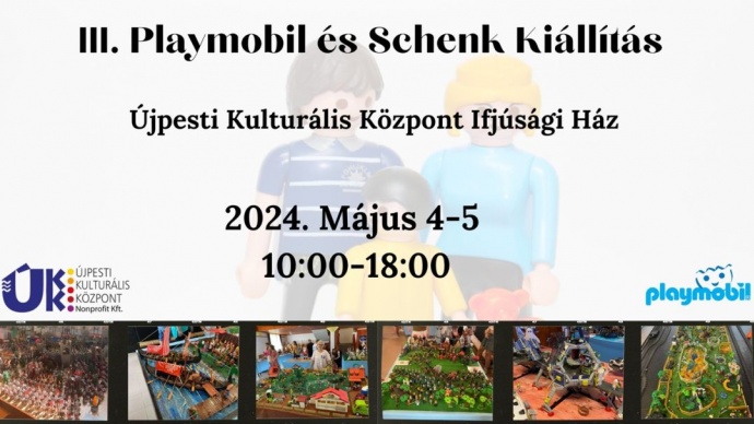 III. Playmobil és Schenk kiállítás 2024-ben Budapesten - Jegyek itt!
