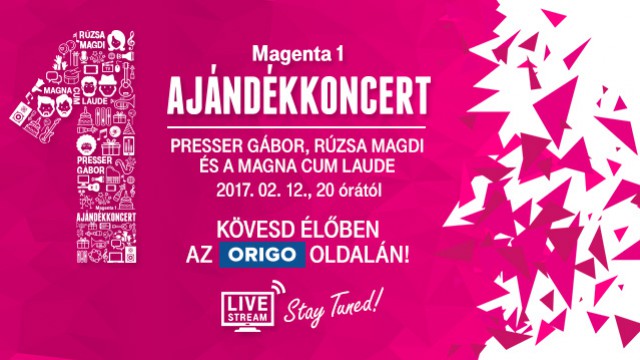 Ingyenes a Magenta 1 koncert az Arénában!