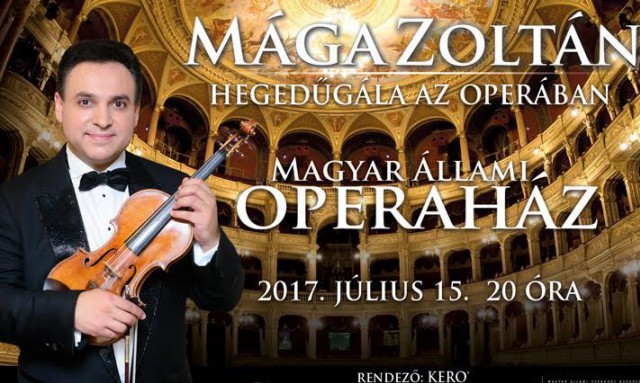 Mága Zoltán Hegedűgála az Operaházban - Jegyek itt!