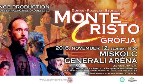 Monte Cristo grófja musical Miskolcon a Generali Arénában - Jegyek itt!