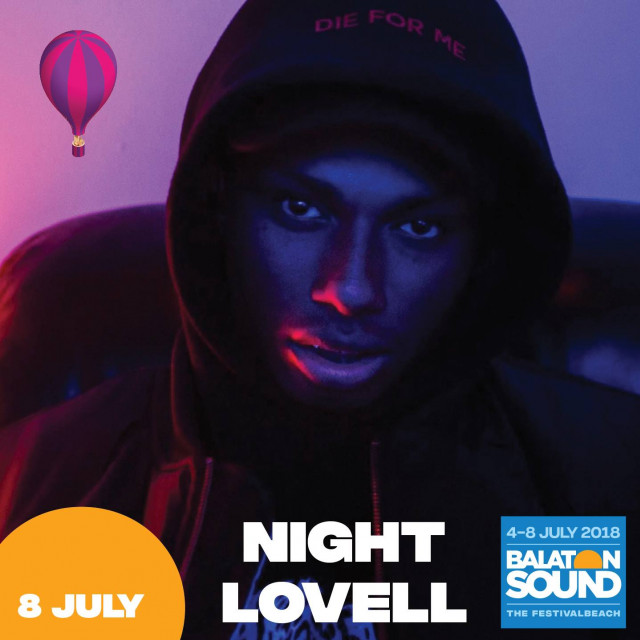 Night Lovell koncert a Balaton Soundon 2018-ban - Jegyek itt!