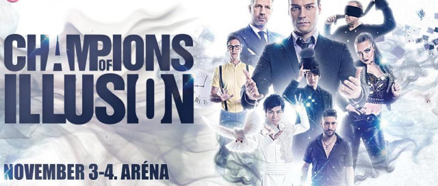 Ők lesznek a Champions of Illusion fellépői 2018-ban Budapesten az Arénában!