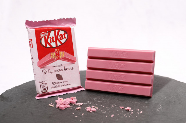 Próbáld ki ingyen a rózsaszín KitKat Ruby csokit!