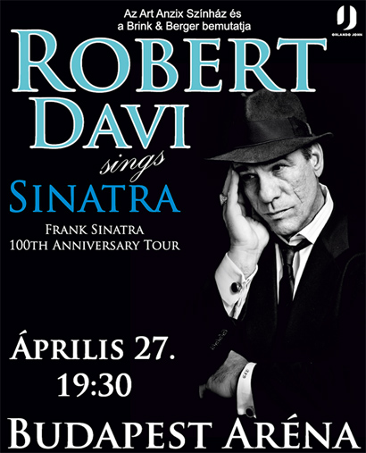 Robert Davi koncert 2015-ben Budapesten! Jegyek itt!