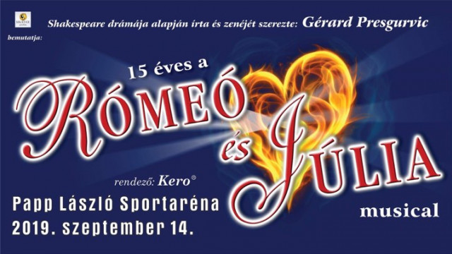 Rómeó és Júlia musical az Aréna előadására! Jegyvásárlás itt!