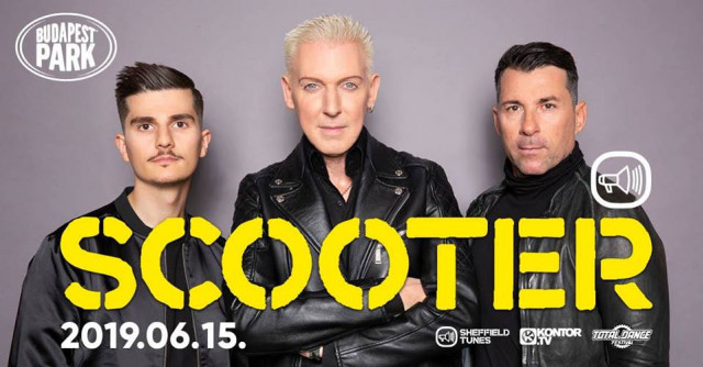 Scooter koncert 2019-ben Budapesten! Jegyek itt!
