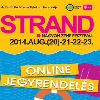 Strand Fesztivál 2014 - Jegyek itt!