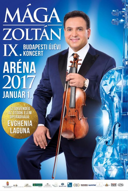 Teltház Mága Zoltán Újévi koncertje 2017-ban a Arénában!