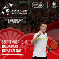 Tennis Davis Kupa 2017-ben Budapesten - Jegyek itt!