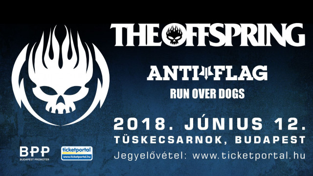 The Offspring koncert 2018-ban Budapesten a Tüskecsarnokban - Jegyek itt!