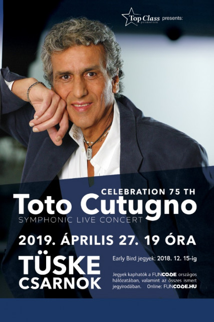 Toto Cutungo koncert Budapesten!