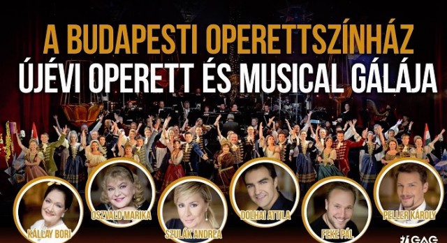 Újévi Operett és Musical Gála 2018-ban Debrecenben a Főnix Csarnokban - Jegyek itt!