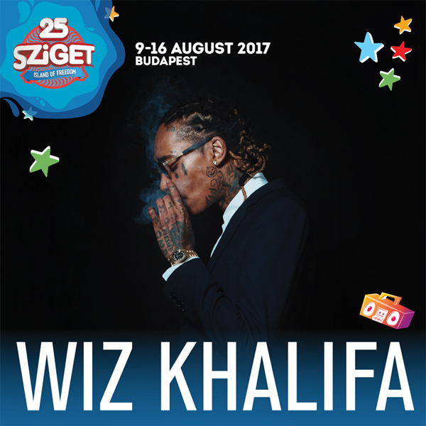 Wiz Khalifa koncert 2017-ben Budapesten a Sziget Fesztiválon - Jegyek itt!
