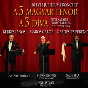 A 3 magyar tenor és a 3 díva koncert a Ram Colosseumban! Jegyek itt!