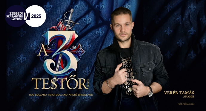 A három testőr musical egyik főszereplője Veréb Tamás lesz! Jegyek itt!