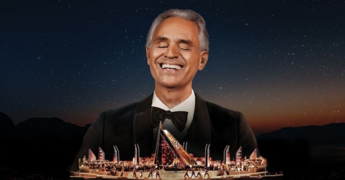 Andrea Bocelli 30 - The Celebration koncertvetítés 2025-ben Budapesten az Uraniában - Jegyek itt!