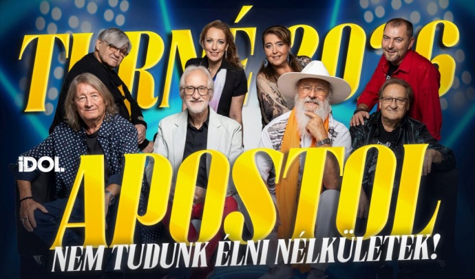 Apostol koncert 2027 - Jegyek és helyszínek itt!