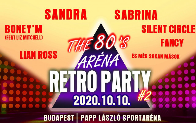 Aréna Retro Party 2. Budapesten az Arénában 2020-ban - Jegyek és fellépők itt!