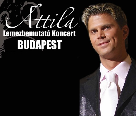 Attila, a Házibuli Attilával sztárja új lemezét mutatja be novemberben! Attila lemezbemutató koncert