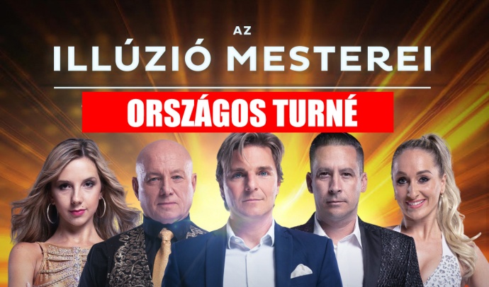 Az illúzió mesterei 2025 - Országos turné - Jegyek és helyszínek itt!