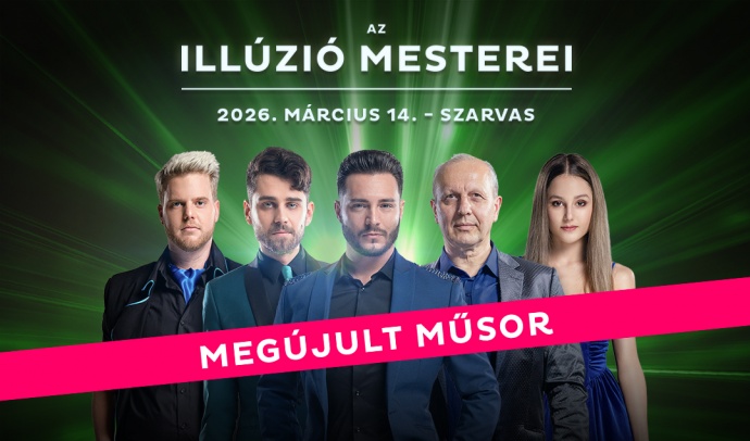 Az Illúzió Mesterei turné 2026
