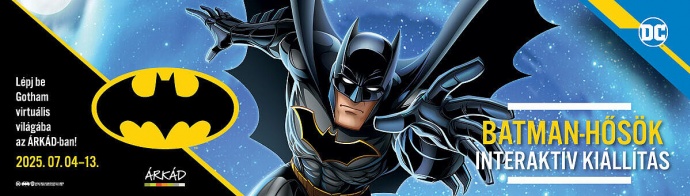 Batman-hősök interaktív kiállítás Budapesten!