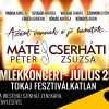 Máté Péter és Cserháti Zsuzsa emlékkoncert 2025-ben Tokajban a Fesztiválkatlanban - Jegyek itt!