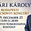 Nyári Károly Budapesti Karácsonyi koncertje 2019-ben a Budapesti Kongresszusi Központban - Jegyek 