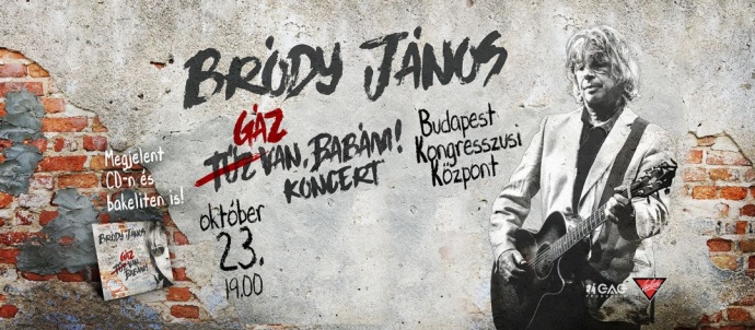 Bródy János koncert 2021-ben a Budapesti Kongresszusi Központban - Jegyek itt!