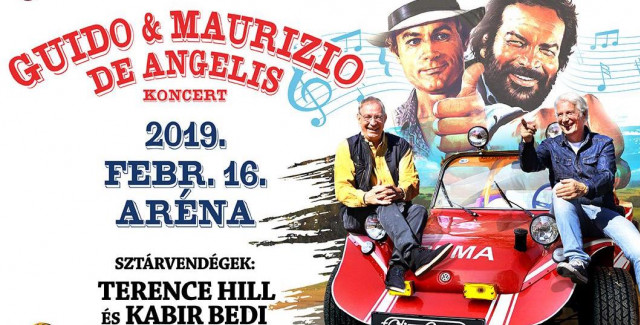 Bud Spencer filmjeinek zenéivel érkezik Guido & Maurizio de Angelis koncertje 2019-ben Budapestre!