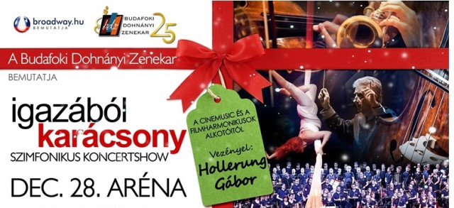 Budafoki Dohnányi Zenekar Igazából karácsony koncert 2019-ben az Arénában - Jegyek itt!