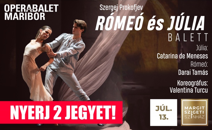 Budapesten a Maribor Balett Rómeó és Júlia előadására!