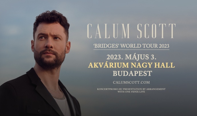 Calum Scott koncert 2023-ban Budapesten az Akváriumban - Jegyek itt!