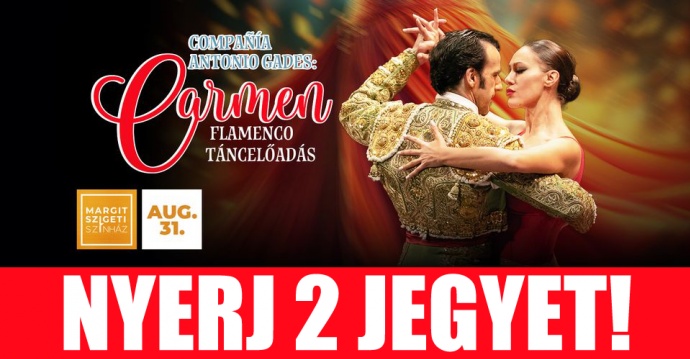 Carmen flamenco táncelőadás Budapesten - Jegyek itt!