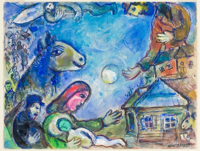 Chagall - Éltem a csodát - Multimédia show a Rumbach utcai Zsinagógában - Jegyek itt!