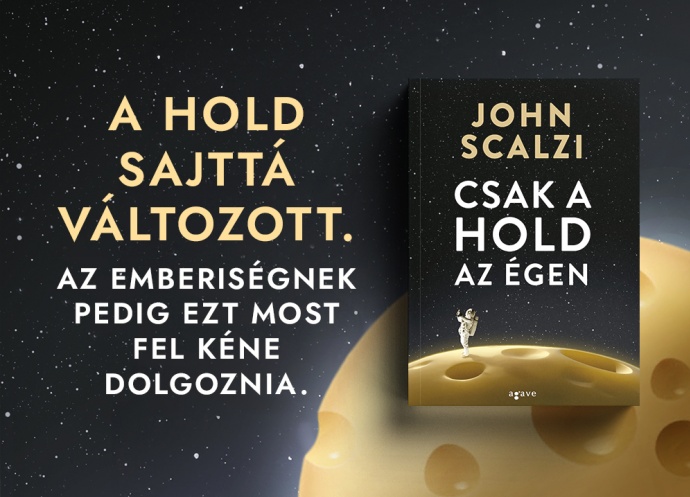 Csak a Hold az égen címmel érkezik John Scalzi könyve! Olvass bele!