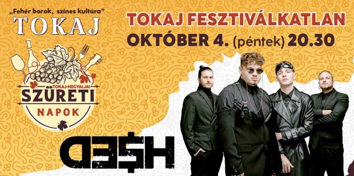 DESH koncert 2024-ben a Tokaji Fesztiválkatlanban - Jegyek itt!