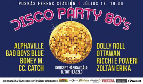 Disco Party 80 a Puskás Ferenc Stadionban! Jegyek itt!