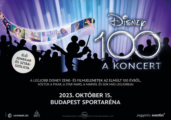 DISNEY 100 - THE CONCERT IN 2023 IN BUDAPEST!  Win 2 tickets!