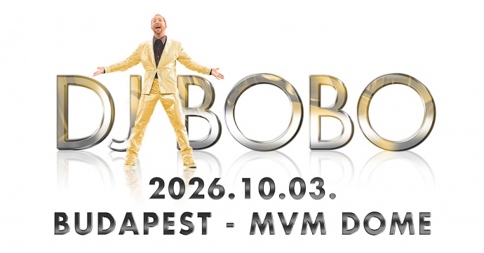 DJ BOBO – 2026 Arena Tour – Először az MVM Dome színpadán!