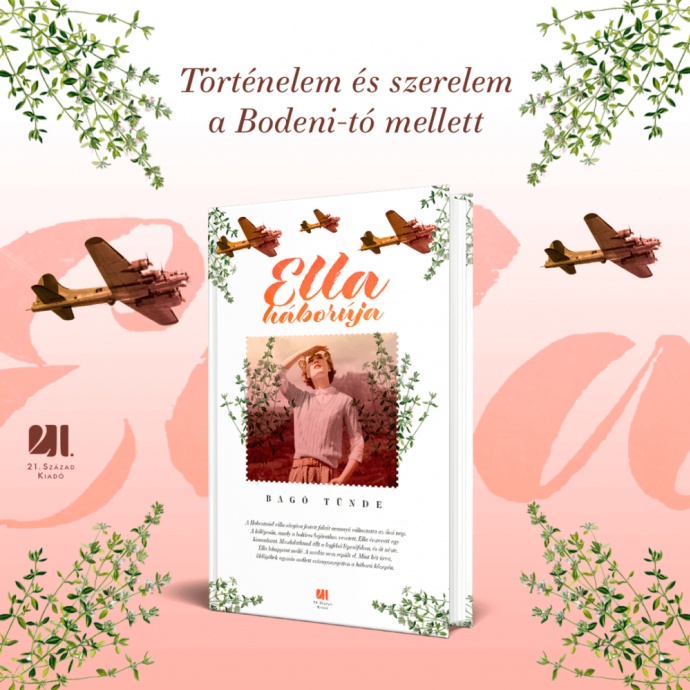 Ella háborúja címmel jelent meg Bagó Tünde új könyve! Olvass bele!