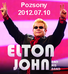 Elton John koncert Pozsonyban! Jegyek itt!